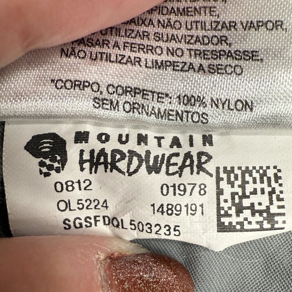 MOUNTAIN HARDWEAR Women's EUC Ramesa‎ Pants Gray | Size 6/30 - Picture 10 of 10